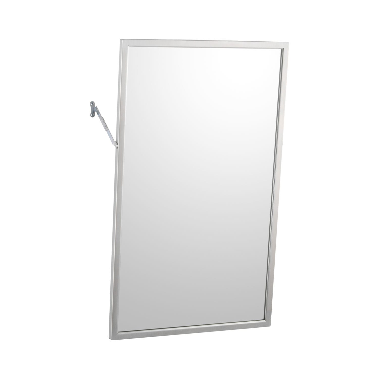 Angle-Frame Two-Position Tilt Mirror, Satin Finish