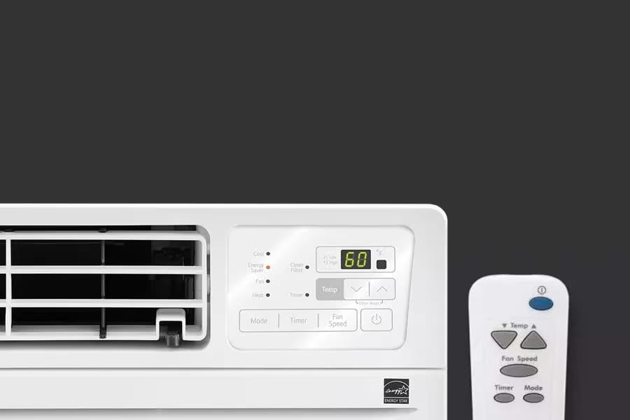 11,800 BTU Cooling/11,200 BTU Heating Through-the-Wall Air Conditioner