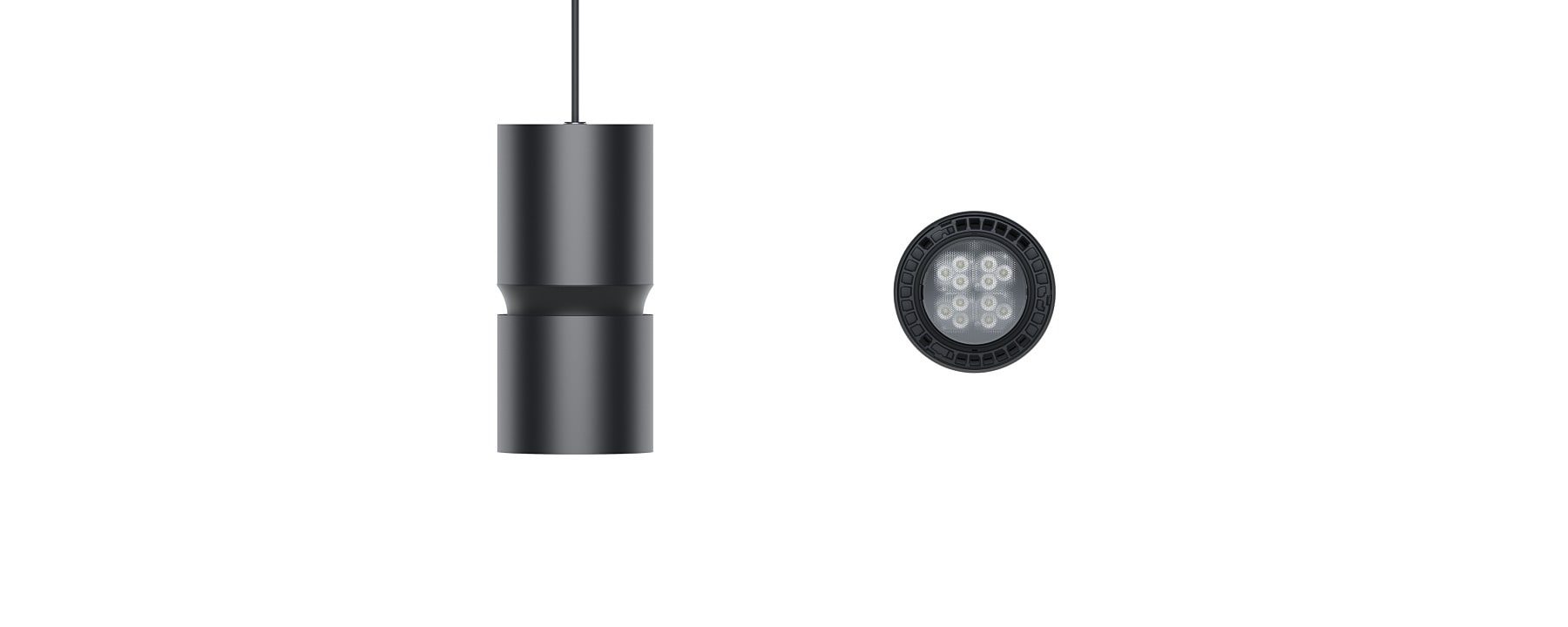 Atrium double focus (Pendant-Luminaires)
