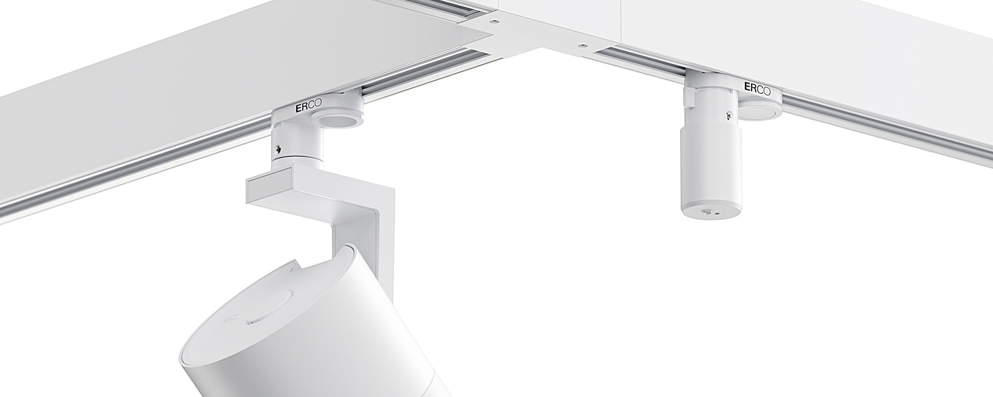 ERCO Hi-trac track with uplights