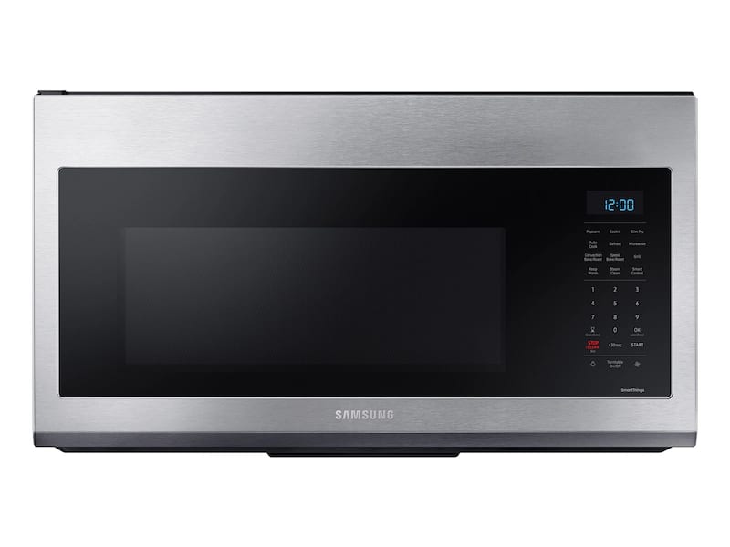 1.7 cu ft. Smart Over-the-Range Microwave with Convection & Slim Fry in Stainless Steel