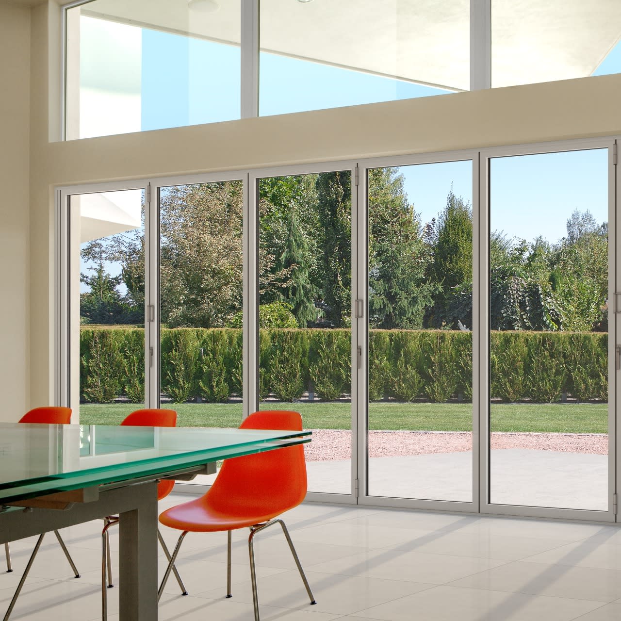 Folding Glass Walls