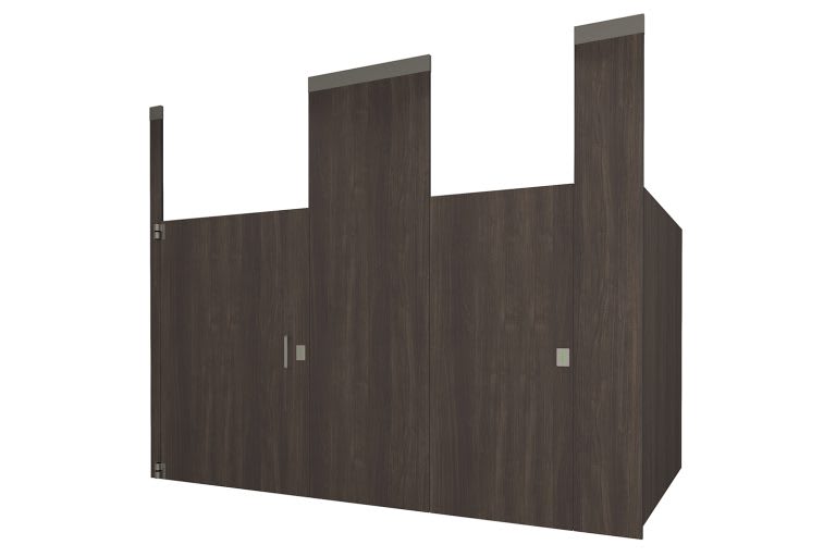 Ceiling Hung Phenolic Toilet Partitions