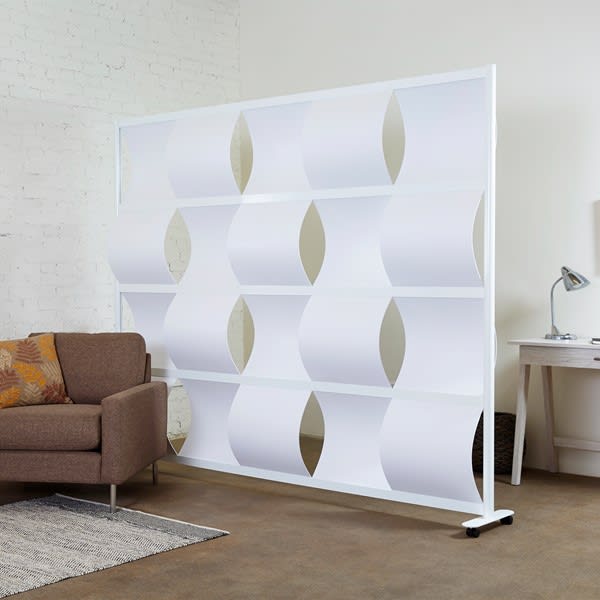 Modern Privacy Wave Panel