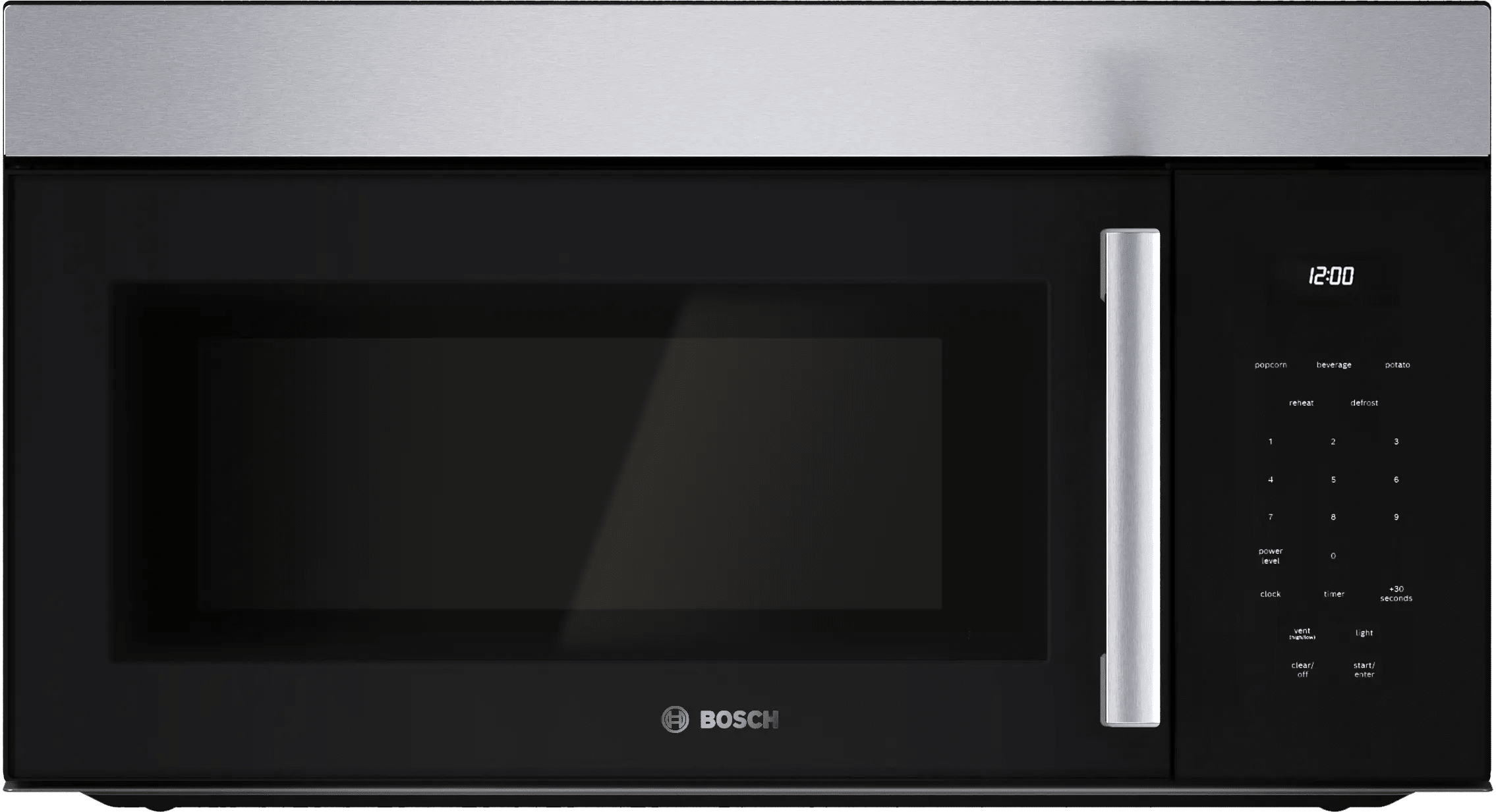 100 Series Over-The-Range Microwave 30'' Left Side Opening Door, Stainless Steel HMV1055U