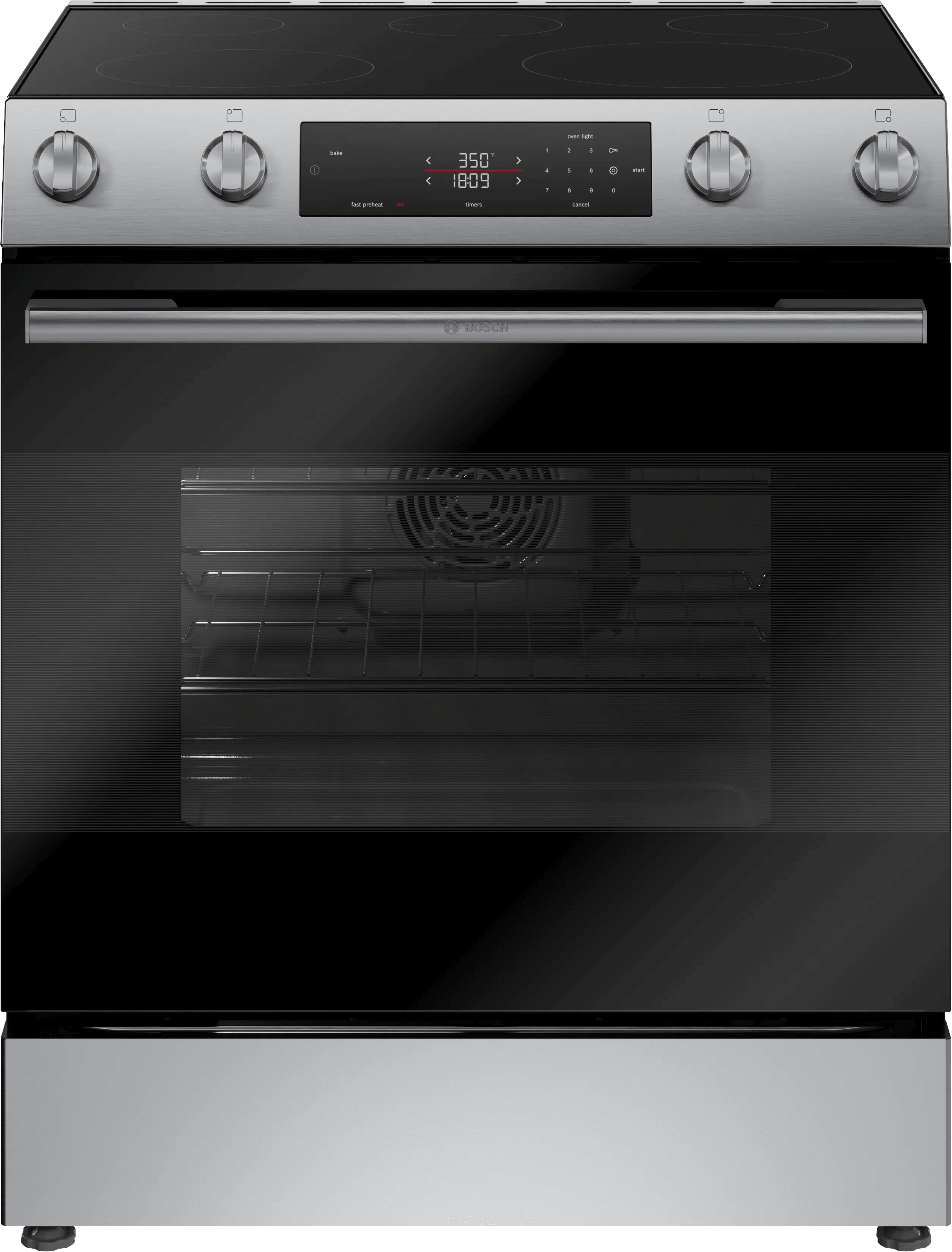 100 Series Electric Freestanding Range 30'' Stainless Steel