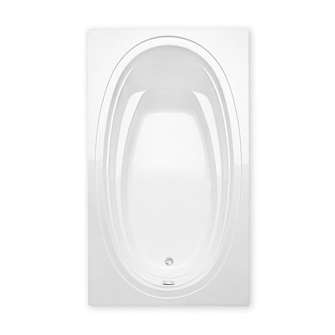 Alydar I Elements 60 x 42 Acrylic Drop-in Universal Drain Bathtub