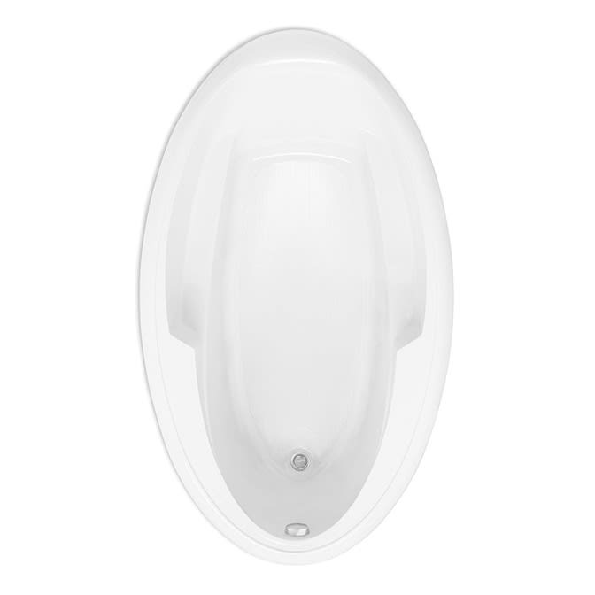 Ariel III Elements 72 x 42 Acrylic Drop-in Universal Drain Bathtub