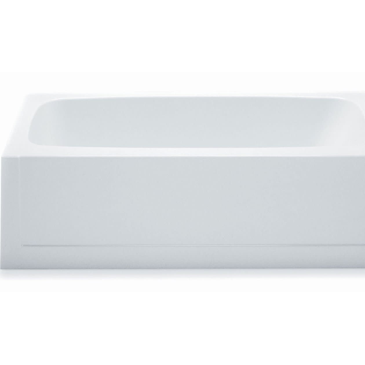 254027M AFR 54 x 27 AcrylX Alcove Drain Bathtub