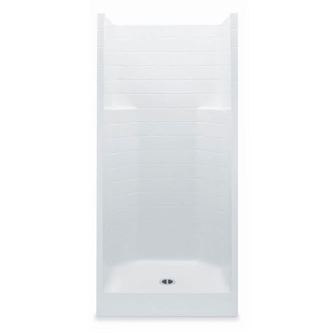 1363CT 36 x 36 AcrylX® Alcove Center Drain One-Piece Shower