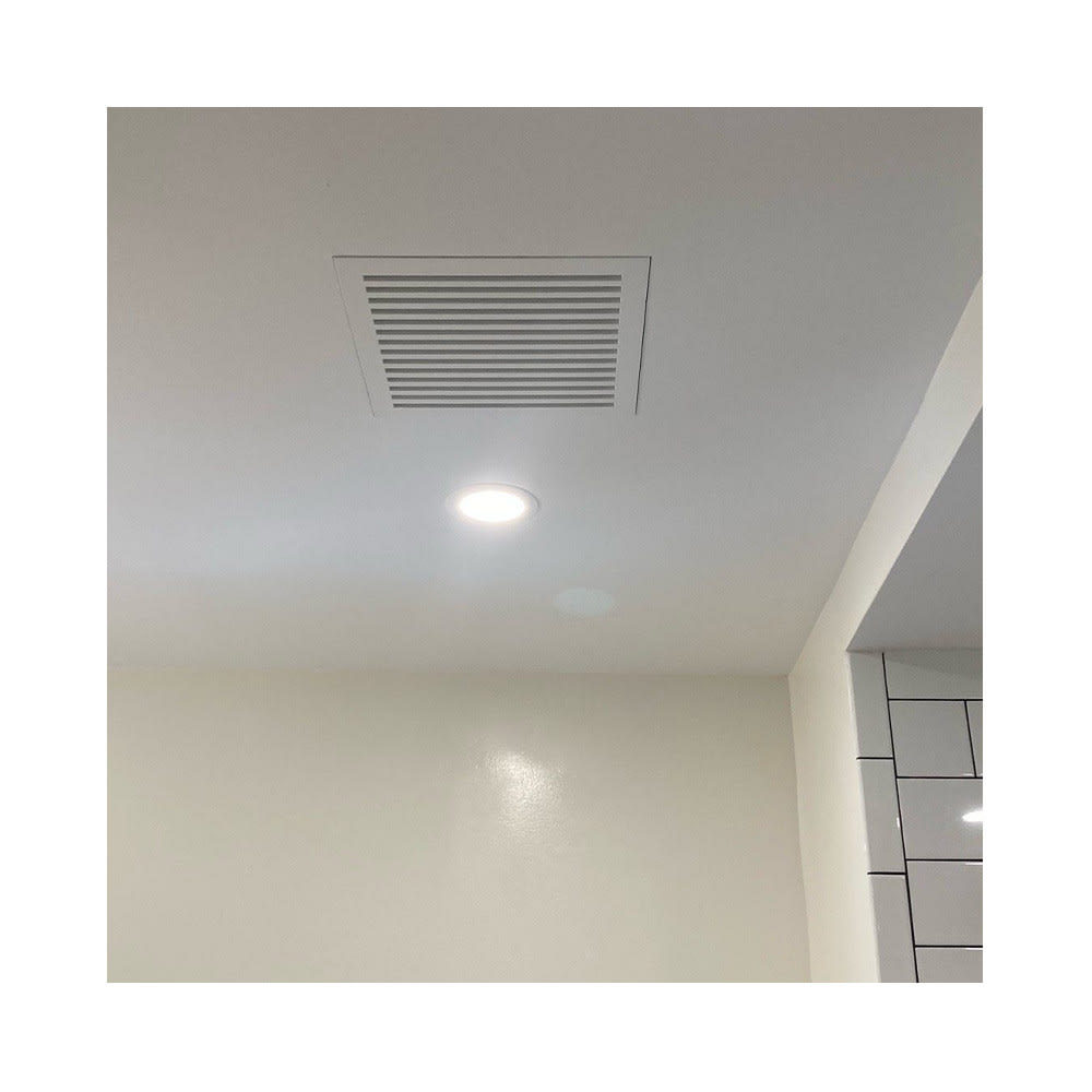 12" Exhaust Fan Grille - Removable Magnetic Cover
