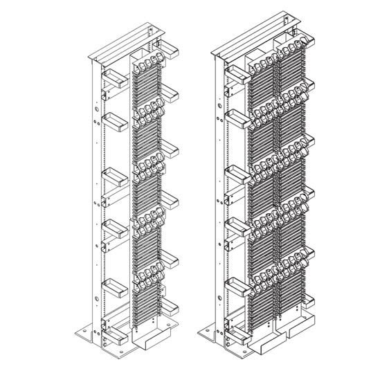 110D Block Mounting Panels