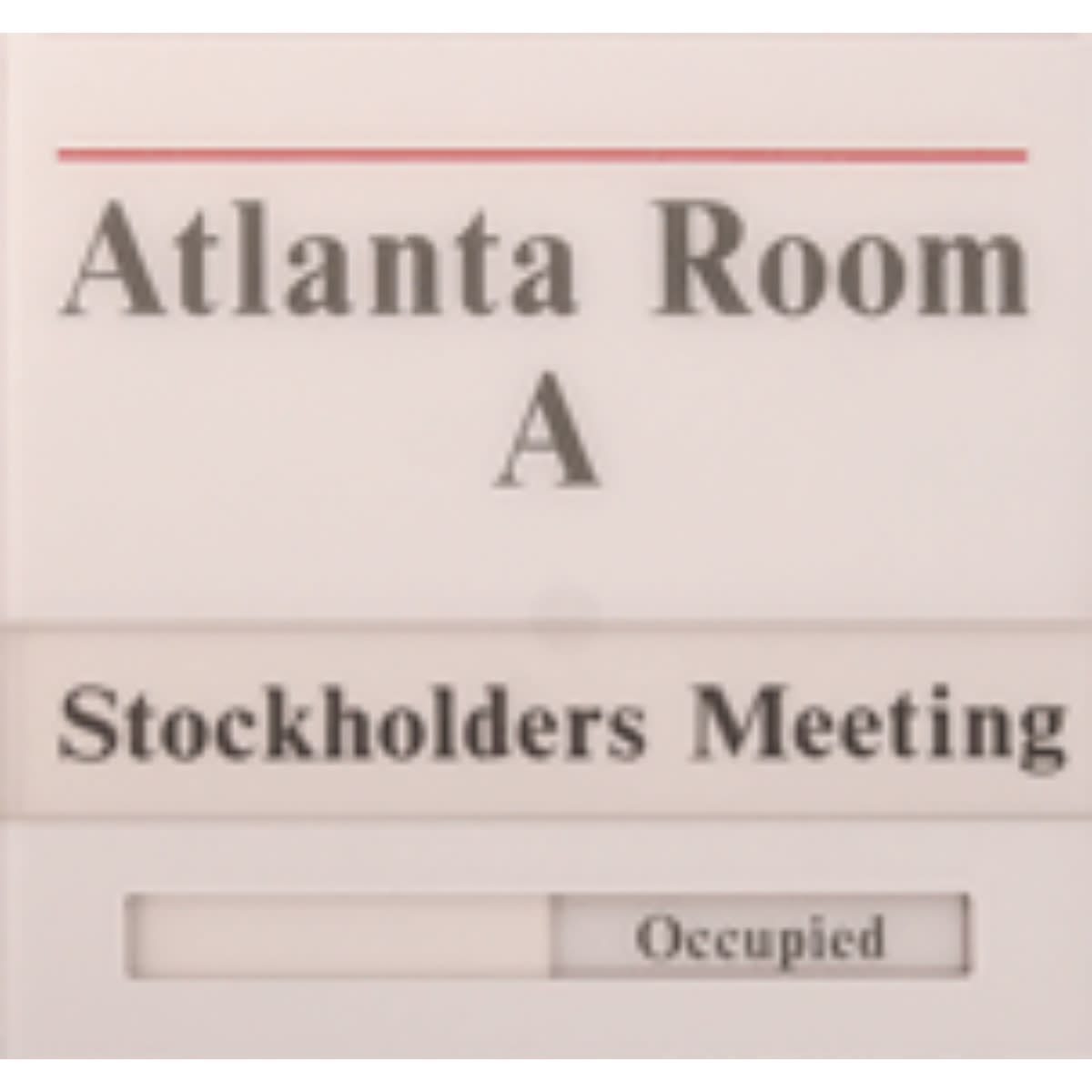 Alternating Message Plaques