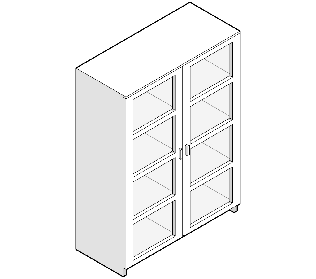 0095-KITW Adjustable Wood Shelf Kit
