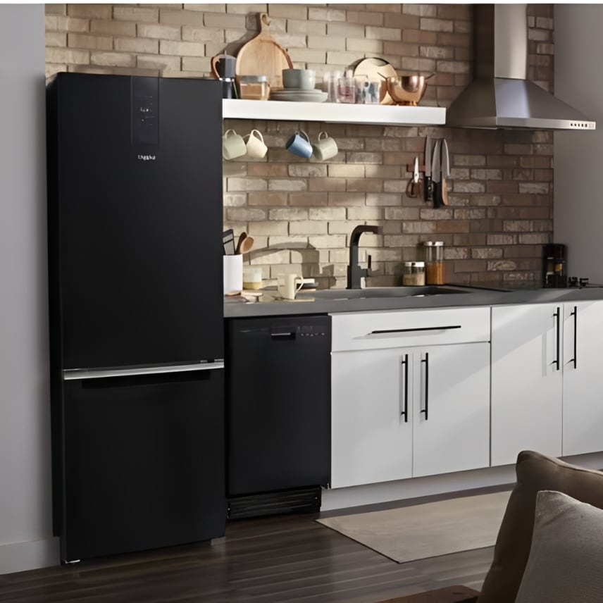24-inch Wide Garage-Ready Bottom-Freezer Refrigerator - 12.9 cu. ft.