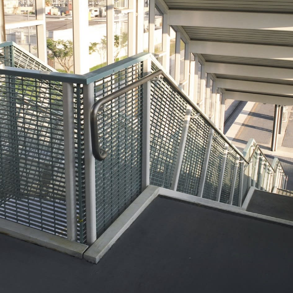 Swage Locked Grating