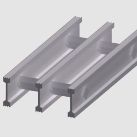 Swage Locked Grating