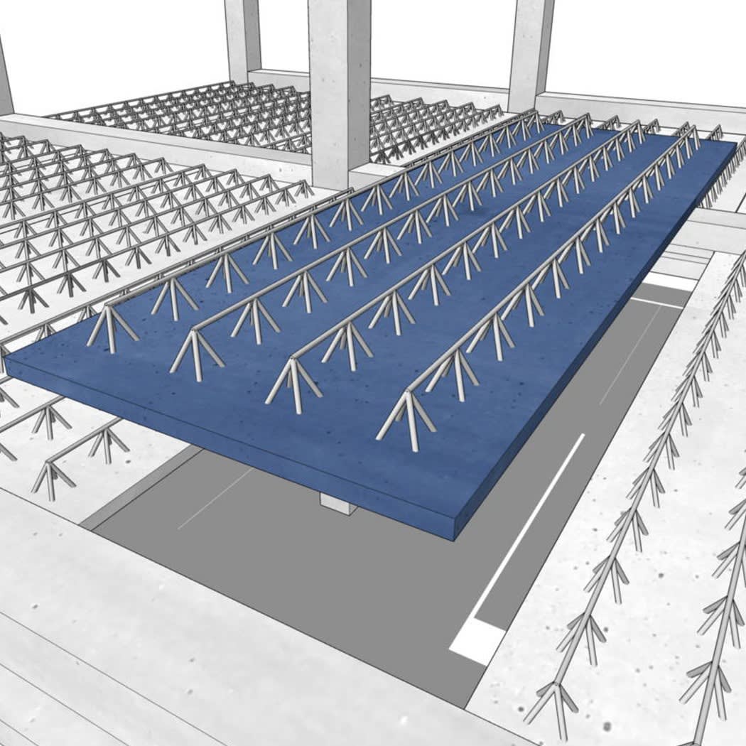 Lattice Girder Slabs