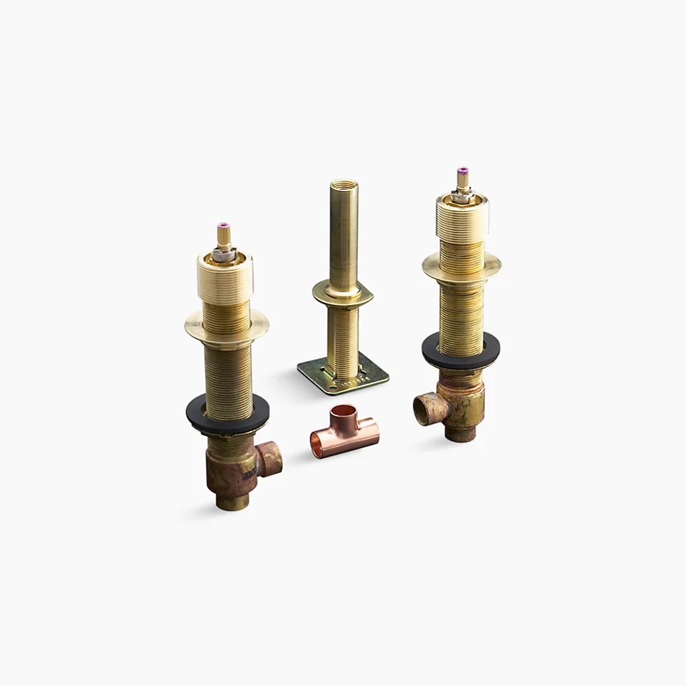 1/2" ceramic high-flow valve system