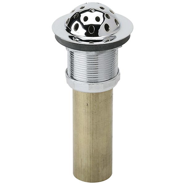 2" Drain Fitting Chrome Plated Brass Beehive Strainer