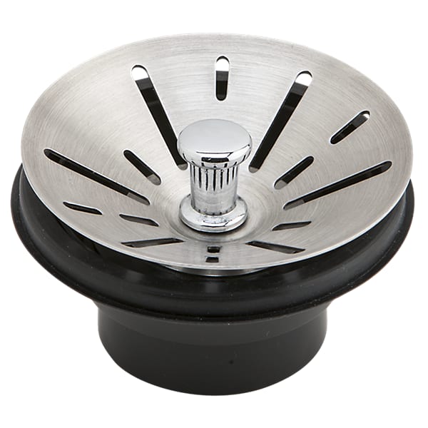 3-1/2" Garbage Disposal Stopper / Strainer for use with Perfect Drain -Satin Finish
