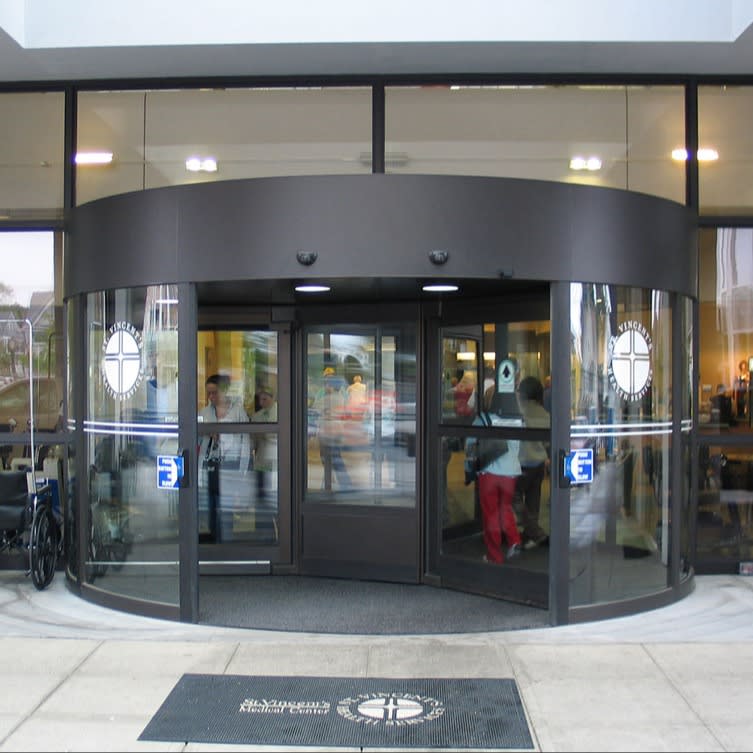 Automatic Revolving Door