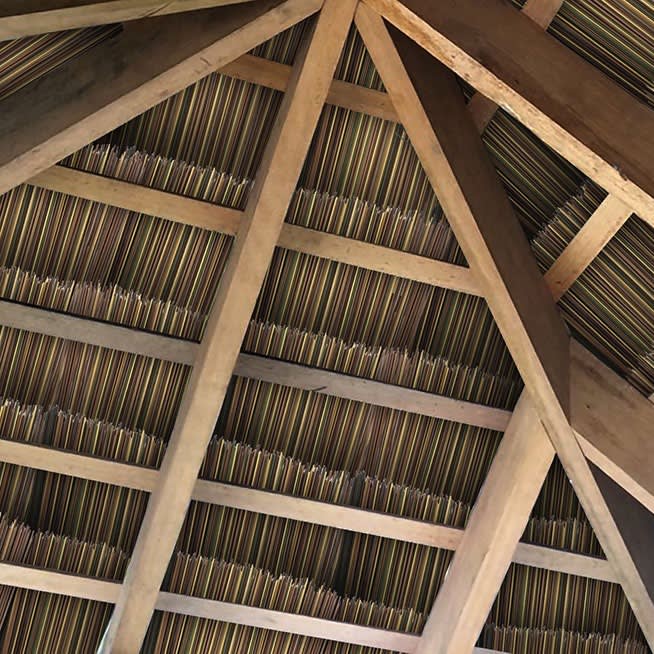 African Reed Ceiling