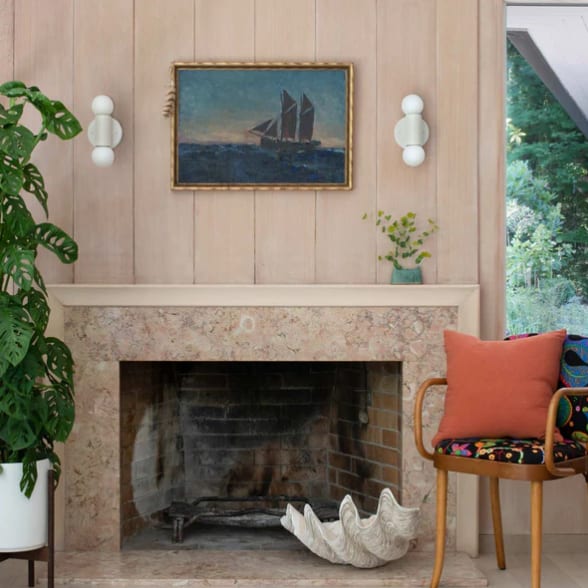 Cylinder Double Sconce