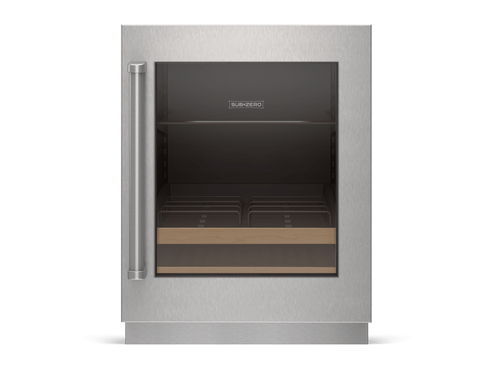 24" Designer Undercounter ADA Height Beverage Center - Panel Ready
