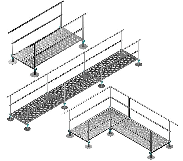 ARS-100A Floating Walkway Roof Support