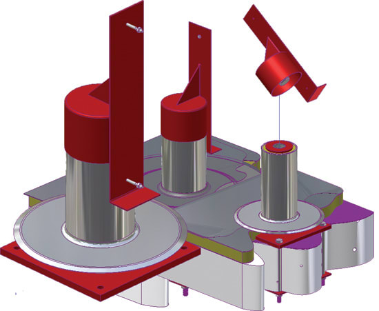 ARS-115 Rail Post Roof Support