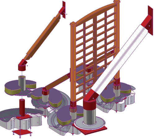 ARS-200 & ARS-210 Trellis & Brace Roof Supports