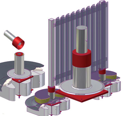 ARS-450 A/C Unit Screen Roof Supports