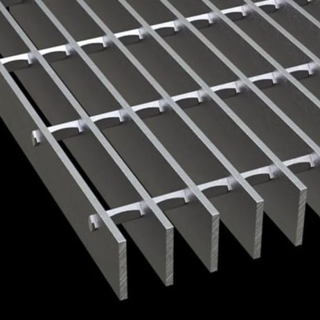 Swage-Locked Bar Grating