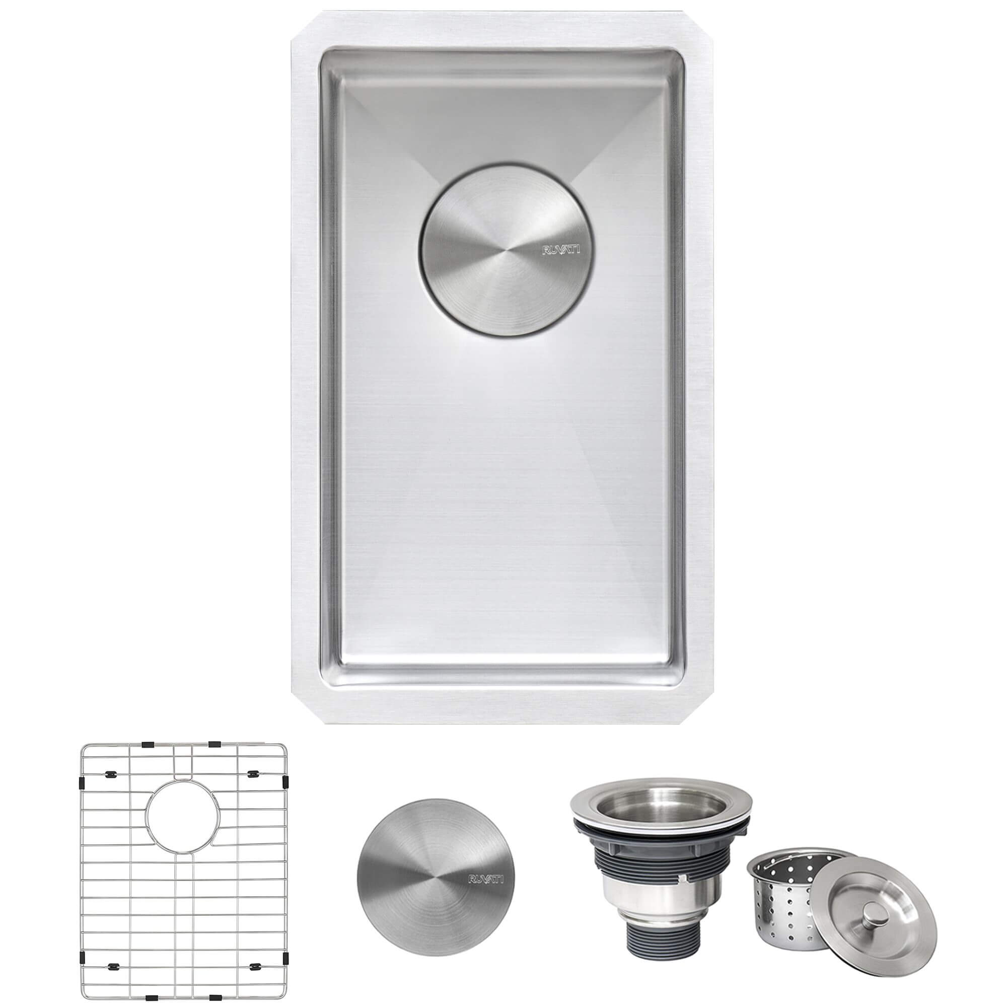 Ruvati 12 inch Undermount Bar Prep Kitchen Sink