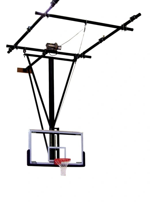 Gliding Rear-Braced Ceiling Mast