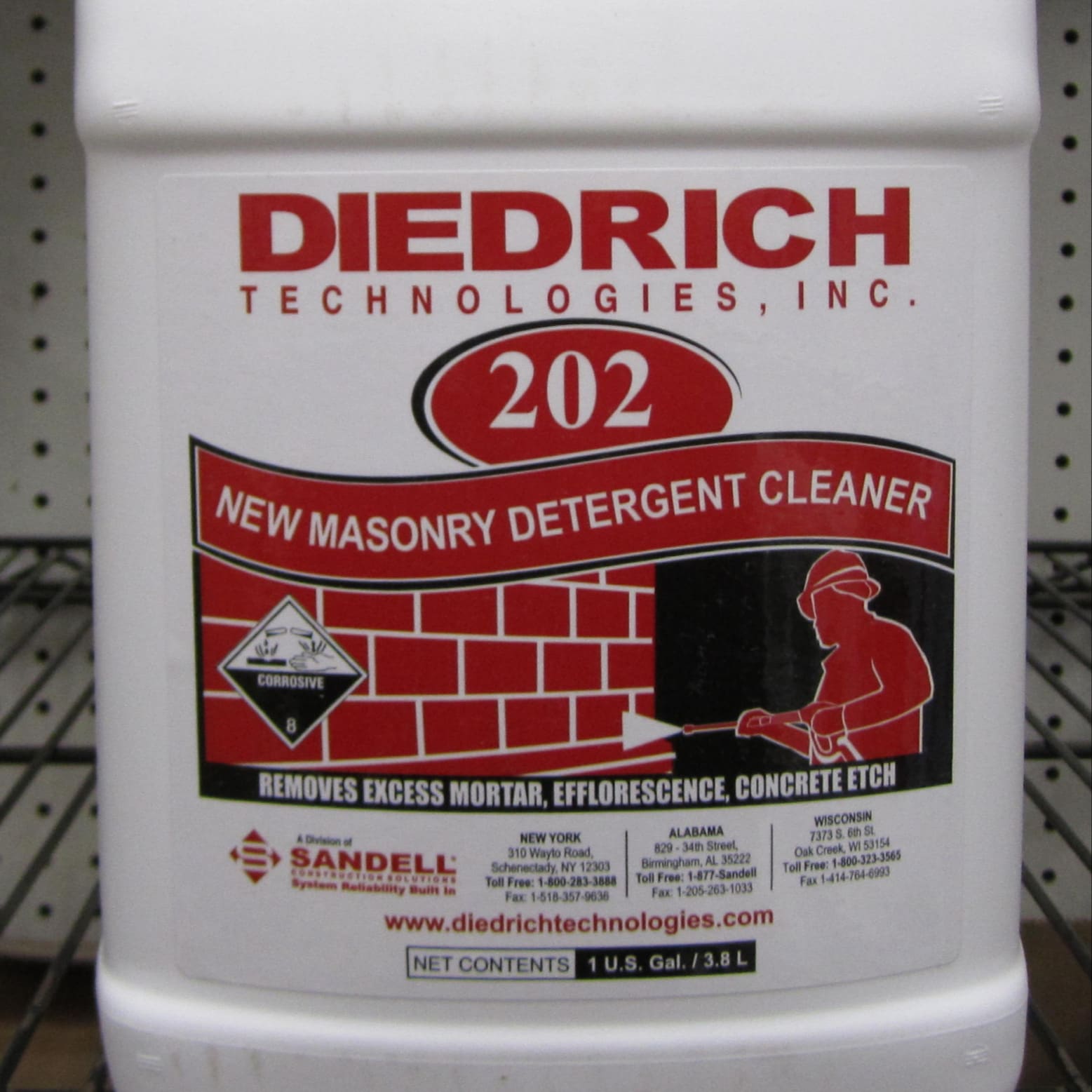 202 New Masonry Detergent