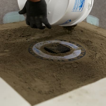 4 to 1 Mud Bed Mix
