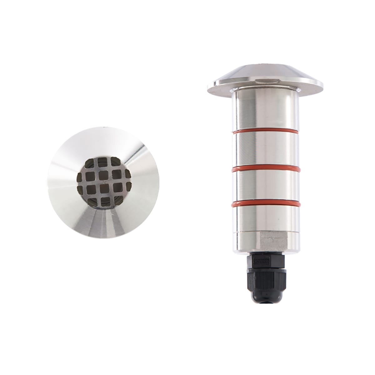 1 Inground Recessed Round Louver