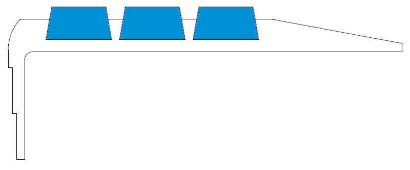 Item # 331A Anti-Slip Safety Stair Nosings