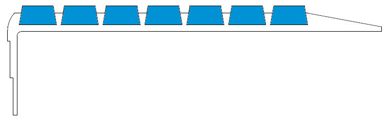 Item # 351A Anti-Slip Safety Stair Nosings