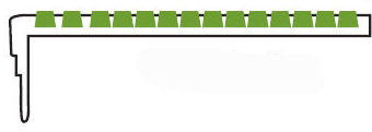 Item # 508A Anti-Slip Safety Stair Treads