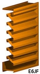 E6JF Hurricane Louvers