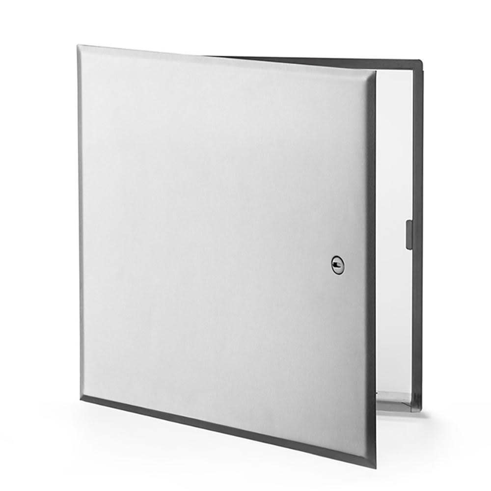 10" x 10" Aesthetic Panel with Hidden Flange - Stainless Steel