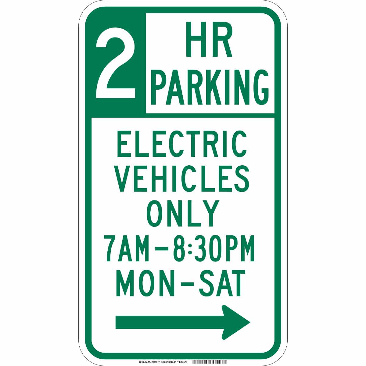 830 Pm Mon-Sat Sign