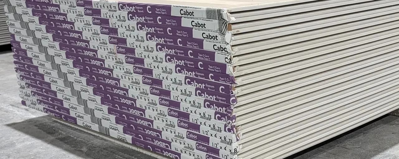 Cabot Type C Core Gypsum Board