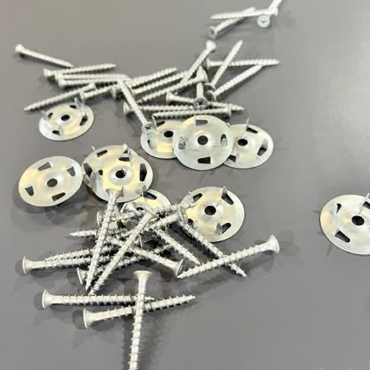 Cement Foam Backer Board Screws & Washers