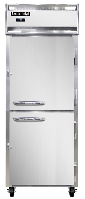 1FESNHD 1-Section Commercial Shallow Depth Reach-In Freezer