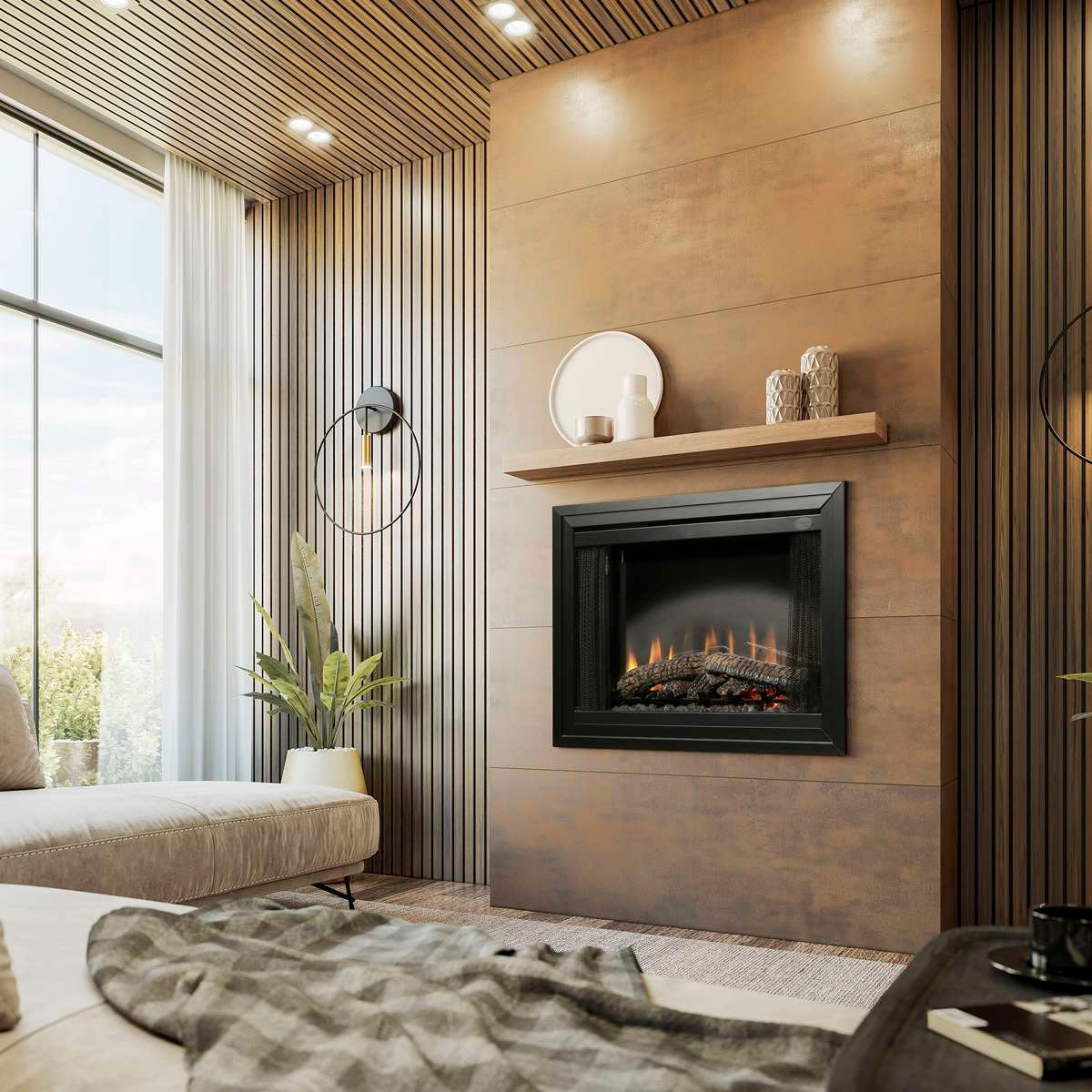 BF Standard 39" Built-In Electric Firebox