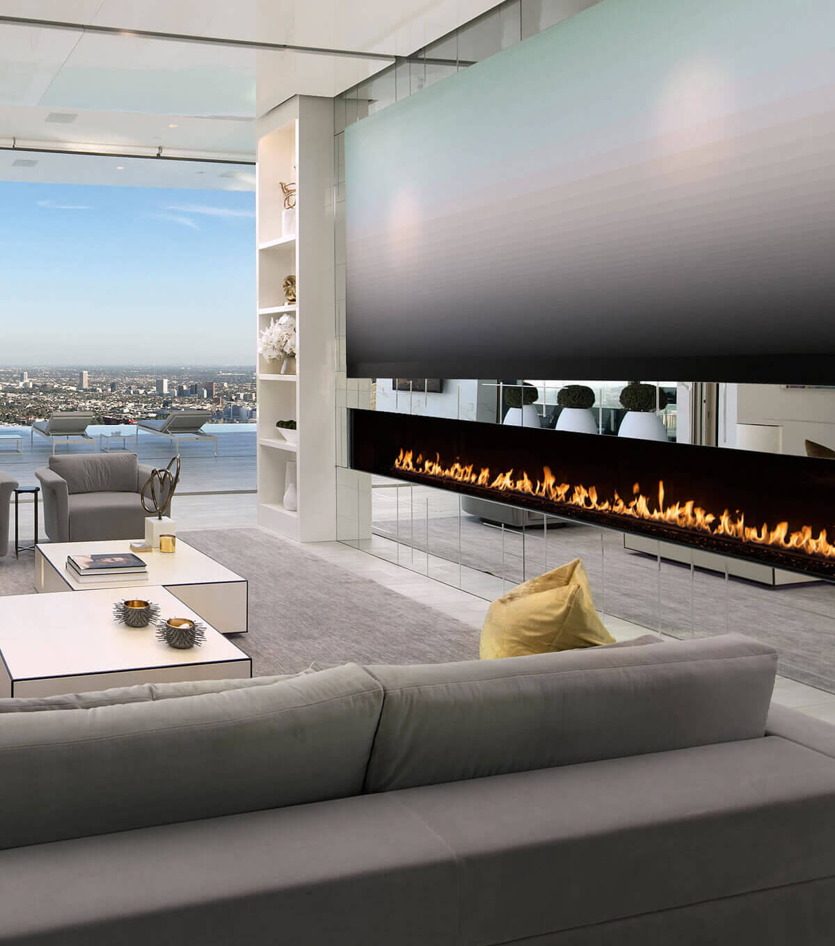 C920 Custom Gas Fireplace